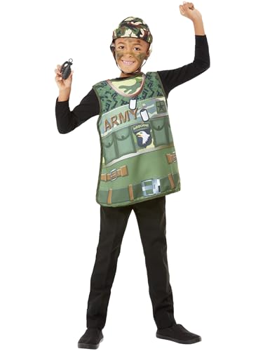 Smiffys Armee-Set, Uniformrock, Hut und Granate Smiffys Armee-Set, Uniformrock, Hut und Granate von Smiffys