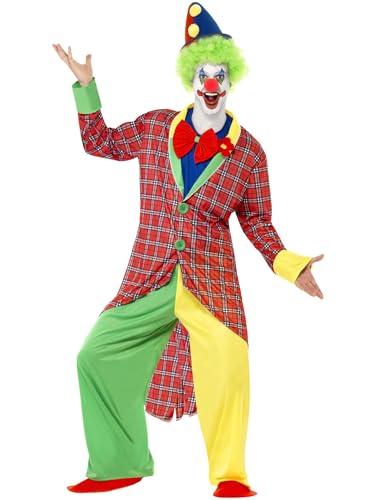 Deluxe La Circus Clown Costume (XL) Deluxe La Circus Clown Costume (XL) von Smiffys