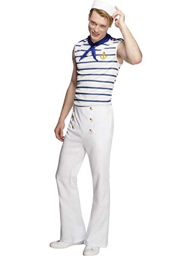 Fever Male French Sailor Costume (L) von Smiffys