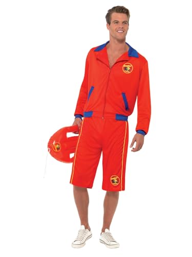 Baywatch Beach Men's Lifeguard Costume (M) von Smiffys