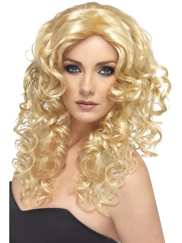Smiffys Glamour Perücke, Blond, Lang, Lockig Smiffys Glamour Perücke, Blond, Lang, Lockig von Smiffys