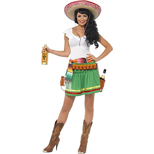Tequila Shooter Girl Costume (M) von Smiffys