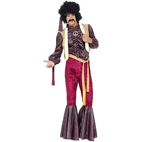 70s Psychedelic Rocker Costume (XL) von Smiffys