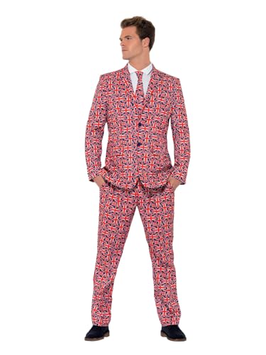 Union Jack Suit (L) von Smiffys