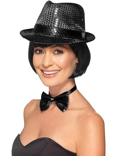 Sequin Trilby Hat von Smiffys