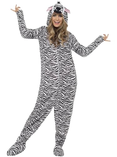 Smiffys Zebra Kostüm, All-in-One mit Kapuze Smiffys Zebra Kostüm, All-in-One mit Kapuze von Smiffys