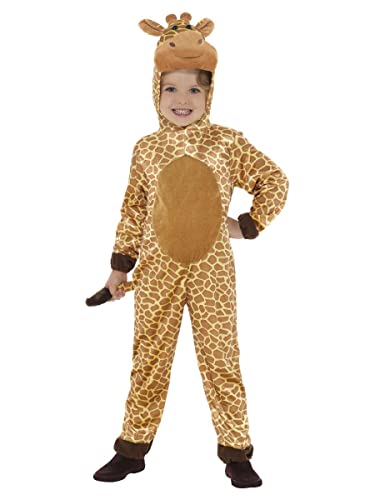 Smiffys 44421M Giraffe Costume kostüm, Braun, M - Age 7-9 Jahre von Smiffys