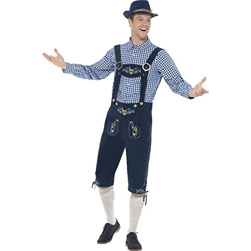Deluxe Traditional Rutger Bavarian Costume (L) von Smiffys