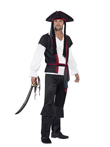Aye Aye Pirate Captain Costume (L) von Smiffys