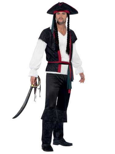 Aye Aye Pirate Captain Costume (L) von Smiffys