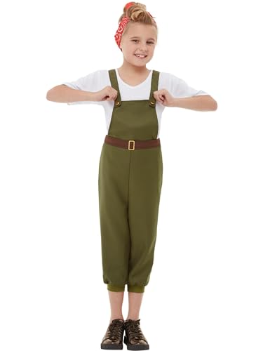WW2 Little Land Girl Costume (L) von Smiffys