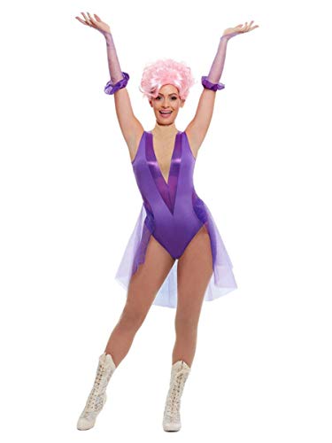 Trapeze Artist Costume, Purple (M) von Smiffys