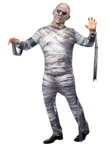 Smiffys Universal Monsters, Mumien-Kostüm, Einteiler & Latexmaske Smiffys Universal Monsters, Mumien-Kostüm, Einteiler & Latexmaske von Smiffys
