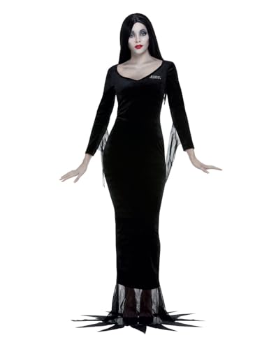 Smiffys Kostüm Addams Family Morticia, Schwarz, mit Kleid und Perücke Smiffys Kostüm Addams Family Morticia, Schwarz, mit Kleid und Perücke von Smiffys