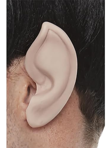Smiffys 52343 Offiziell Lizenziertes Star Trek, Original Series Spock Ears, Unisex – Erwachsene, Einfarbig, Nude, Einheitsgröße Smiffys 52343 Offiziell Lizenziertes Star Trek, Original Series Spock Ears, Unisex – Erwachsene, Einfarbig, Nude, Einheitsgröße von Smiffys