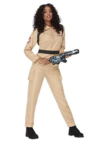 Ghostbusters Ladies Costume, Jumpsuit & Inflatable Backpack (S) von Smiffys