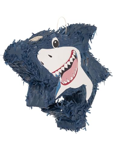 Smiffys Hai-Piñata, Blau, 45x36cm Smiffys Hai-Piñata, Blau, 45x36cm von Smiffys