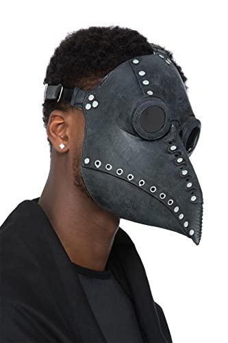 Latex Plague Doctor Mask - - von Smiffys