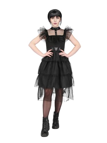 Smiffys Gothic-Ballkleid-Kostüm, mit Kleid von Smiffys