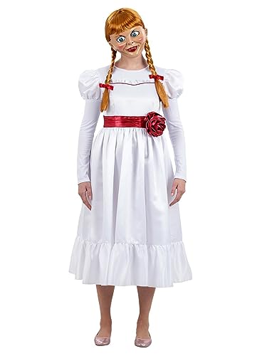 Smiffys Annabelle-Kostüm, Kleid mit eingesetztem Blumengürtel von Smiffys
