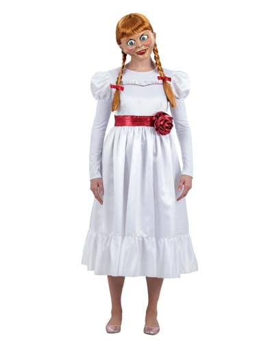 Smiffys Annabelle-Kostüm, Kleid mit eingesetztem Blumengürtel von Smiffys