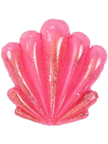 Inflatable Shell, Pink, 73cm/29in von Smiffys