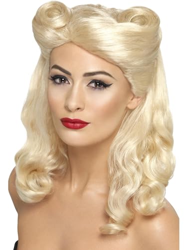 40s Pin Up Wig von Smiffys