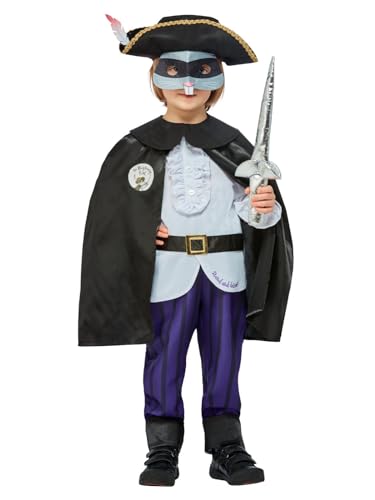 Smiffys Das Straßenrattenkostüm, Top, Hose, Cape, Hut mit Maske und Schwert Smiffys Das Straßenrattenkostüm, Top, Hose, Cape, Hut mit Maske und Schwert von Smiffys