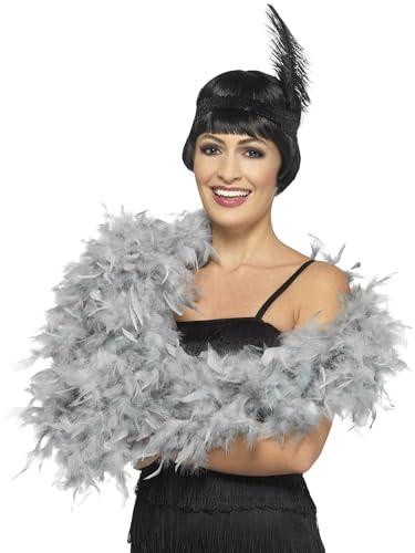 Smiffys Deluxe-Boa, Silber, 180 cm, 80 g Smiffys Deluxe-Boa, Silber, 180 cm, 80 g von Smiffys
