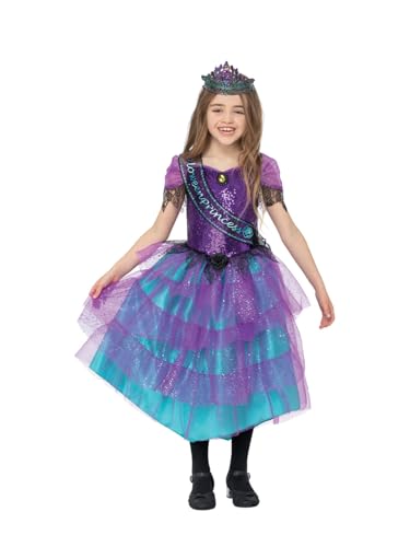Smiffys Deluxe Miss Halloween Abschlussballkostüm, Paillettenkleid mit Schärpe & Diadem von Smiffys