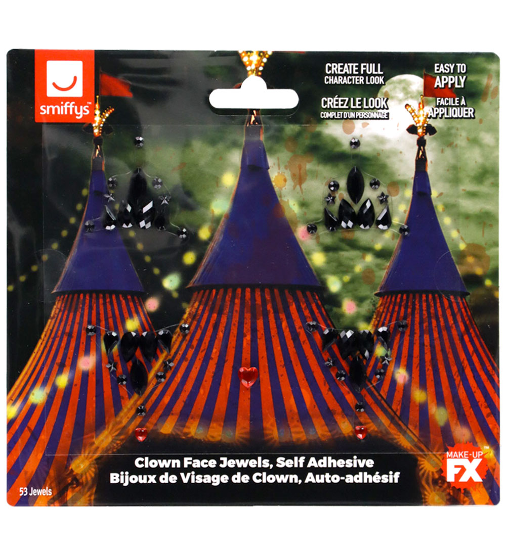 Smiffys Diamant-Gesichtsaufkleber - 53 st. - Clown-Gesicht - Smiffys - One Size - Kostüme Smiffys Diamant-Gesichtsaufkleber - 53 st. - Clown-Gesicht - Smiffys - One Size - Kostüme von Smiffys
