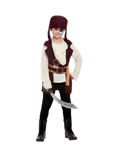 Smiffys Dunkler-Geist-Piratenkostüm, Braun, Tunika & Mütze Smiffys Dunkler-Geist-Piratenkostüm, Braun, Tunika & Mütze von Smiffys