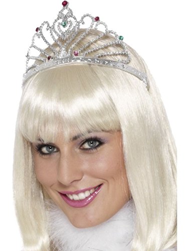 Smiffys Fan Design Tiara, Silver von Smiffys