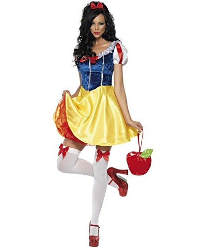 Smiffys Fever Schneewittchen Kleid Kostüm, Größe S von Smiffys