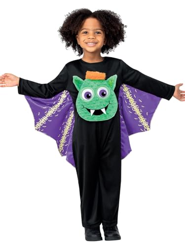 Smiffys Fledermaus mit Kulleraugen-Kostüm, Komplettoutfit mit beweglichen Augen Smiffys Fledermaus mit Kulleraugen-Kostüm, Komplettoutfit mit beweglichen Augen von Smiffys