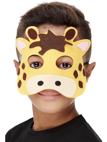Smiffys Giraffen-Filzmaske, Gelb, Elastisch Smiffys Giraffen-Filzmaske, Gelb, Elastisch von Smiffys