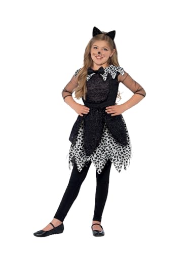 Deluxe Midnight Cat Costume (S) von Smiffys