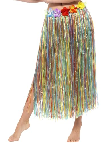Hawaiian Hula Skirt with Flowers, Multi-Coloured, with Velcro, Fastening & Adjustable Waist Band, 75cm/29in Hawaiian Hula Skirt with Flowers, Multi-Coloured, with Velcro, Fastening & Adjustable Waist Band, 75cm/29in von Smiffys