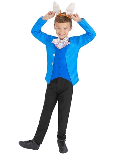 Smiffys Herr-Hase-Kostüm, mit Bomberjacke mit 3D-Halstuch und Stirnband Smiffys Herr-Hase-Kostüm, mit Bomberjacke mit 3D-Halstuch und Stirnband von Smiffys
