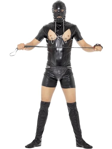 Bondage Gimp Costume with Bodysuit (L) von Smiffys