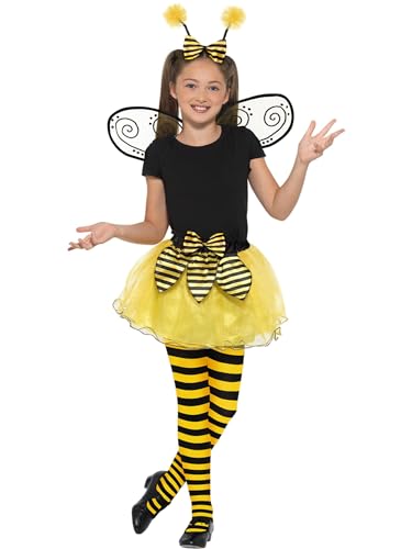 Smiffys Hummel-Kit, Schwarz und Gelb, mit Tutu, Flügeln und Stirnband Smiffys Hummel-Kit, Schwarz und Gelb, mit Tutu, Flügeln und Stirnband von Smiffys