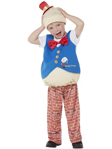 Smiffys Humpty Dumpty Kostüm für Kleinkinder, Blau, Oberteil, Hose und Hut Smiffys Humpty Dumpty Kostüm für Kleinkinder, Blau, Oberteil, Hose und Hut von Smiffys
