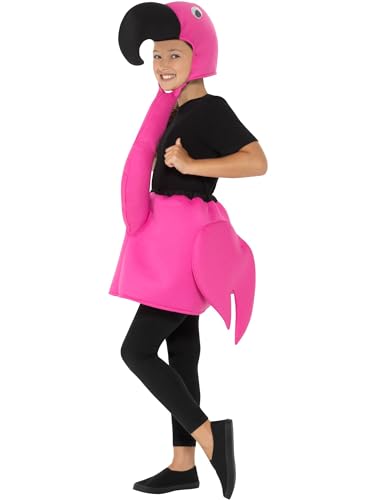 Smiffys Flamingo-Kostüm, Rosa, mit Hals & Kapuze Smiffys Flamingo-Kostüm, Rosa, mit Hals & Kapuze von Smiffys