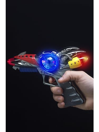 Light Up Supersonic Ray Gun, Assorted, 16cm/7in, 6 von Smiffys