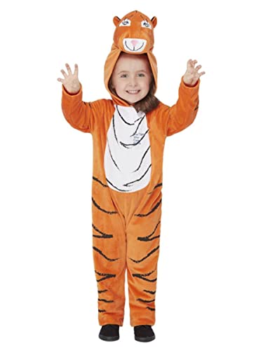 Smiffys Kostüm Ein Tiger kommt zum Tee, Einteiler mit Kapuze von Smiffys