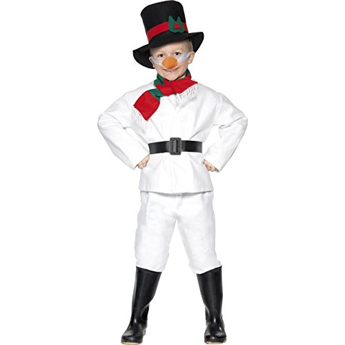 Smiffys Kinder Kostüm Schneemann Weihnachten Karneval Gr.7 bis 9 Jahre Smiffys Kinder Kostüm Schneemann Weihnachten Karneval Gr.7 bis 9 Jahre von Smiffys