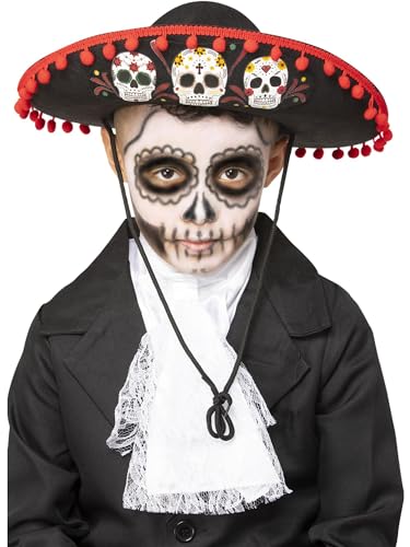 Smiffys Kinder-Sombrero, bedruckt, Tag der Toten Smiffys Kinder-Sombrero, bedruckt, Tag der Toten von Smiffys