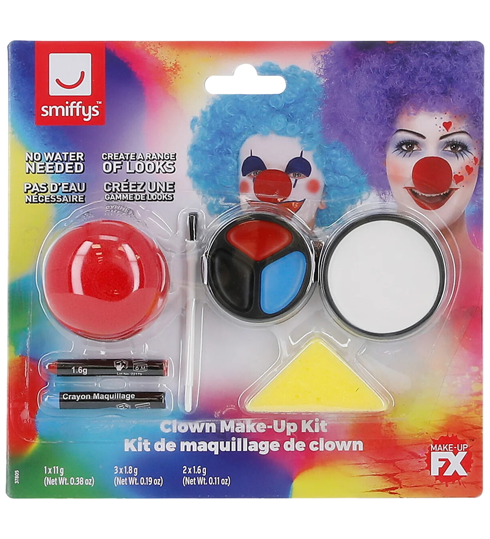 Smiffys Kinderschminke - Clown-Set - Smiffys - One Size - Schminke Smiffys Kinderschminke - Clown-Set - Smiffys - One Size - Schminke von Smiffys