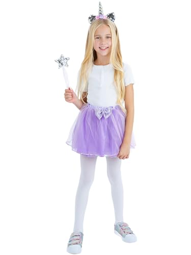 Smiffys Kit Lila Einhorn, mit Tutu, Stirnband und Zauberstab Smiffys Kit Lila Einhorn, mit Tutu, Stirnband und Zauberstab von Smiffys