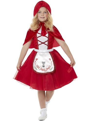 Smiffys Kleines Rotkäppchen-Kostüm, Rot, Kleid und Umhang mit Kapuze Smiffys Kleines Rotkäppchen-Kostüm, Rot, Kleid und Umhang mit Kapuze von Smiffys